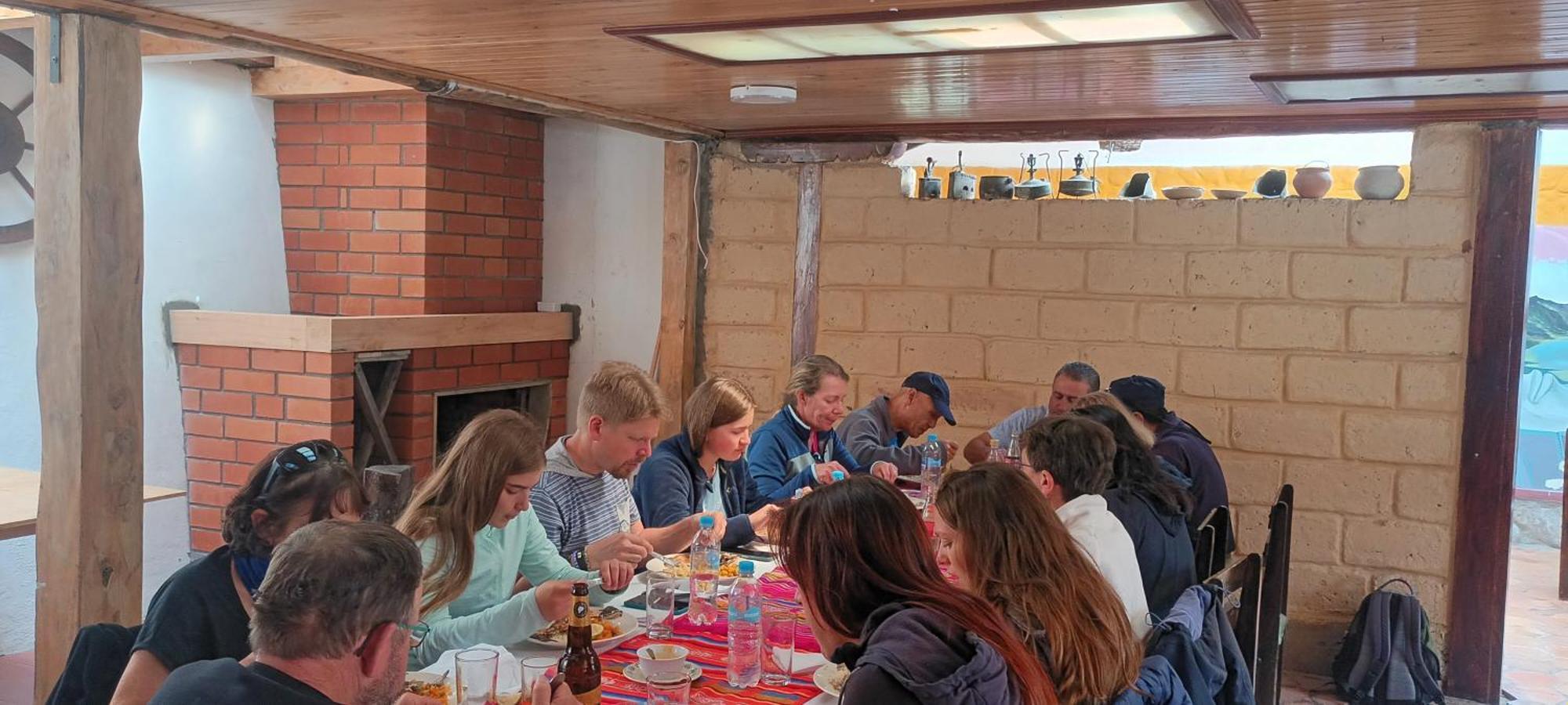 Hostal El Castillo Ingapirca 外观 照片